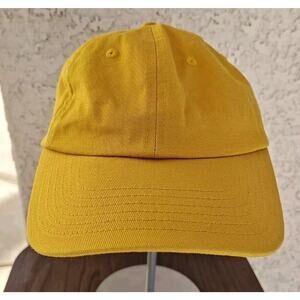GIGI PIP Lemonly Cotton Twill Ball Cap Lemon Mustard Baseball Hat Adjustable
